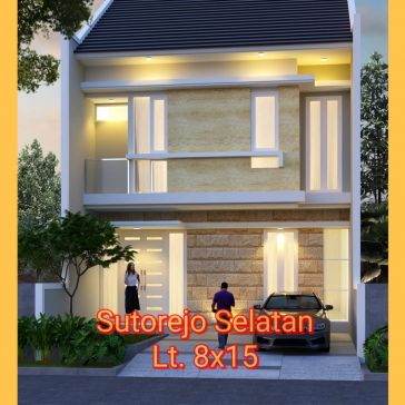 730. Dijual rumah murah NEW GRESS di Sutorejo Selatan Surabaya Timur