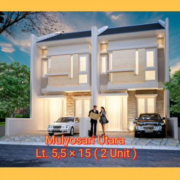 688. Dijual rumah murah NEW GRESS MINIMLASI di Mulyosari Utara Surabaya Timur