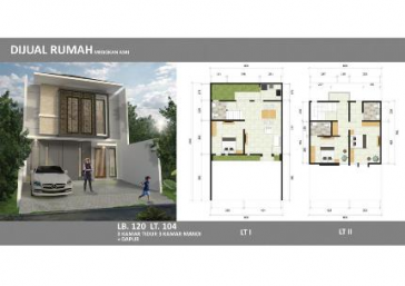 800. Dijual Rumah baru gress minimalis di Medokan Asri Tengah Surabaya Timur  (On Progress)