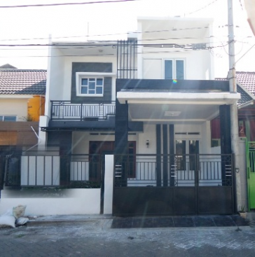 16. Rumah murah (baru) 2 lt full RENOVASI Green Mansion Tambak Sumur
